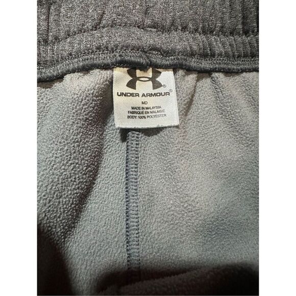 Under Armour Men’s Gray Lounge Workout Pants Pull On Sz M - Picture 3 of 8